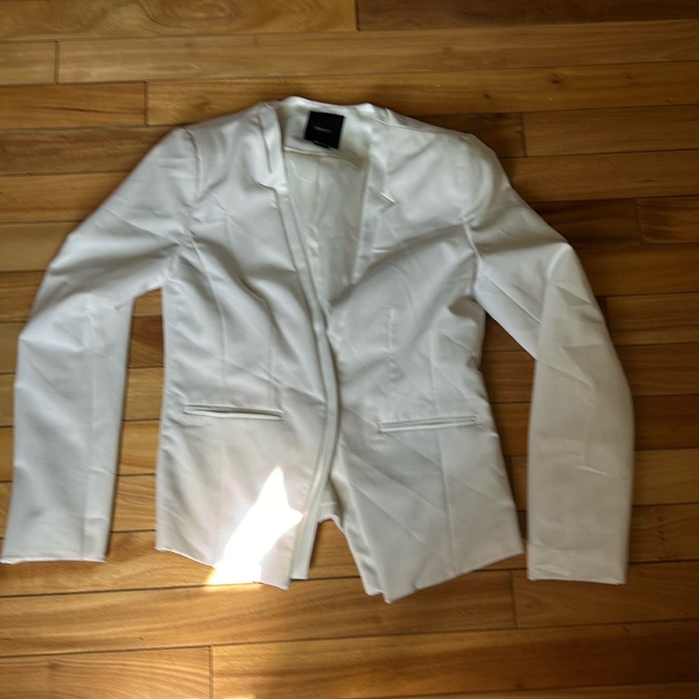 Forever 21 white jacket.  Size medium.  Gently worn